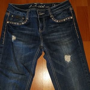 LA Idol Denim Jeans- boot cut